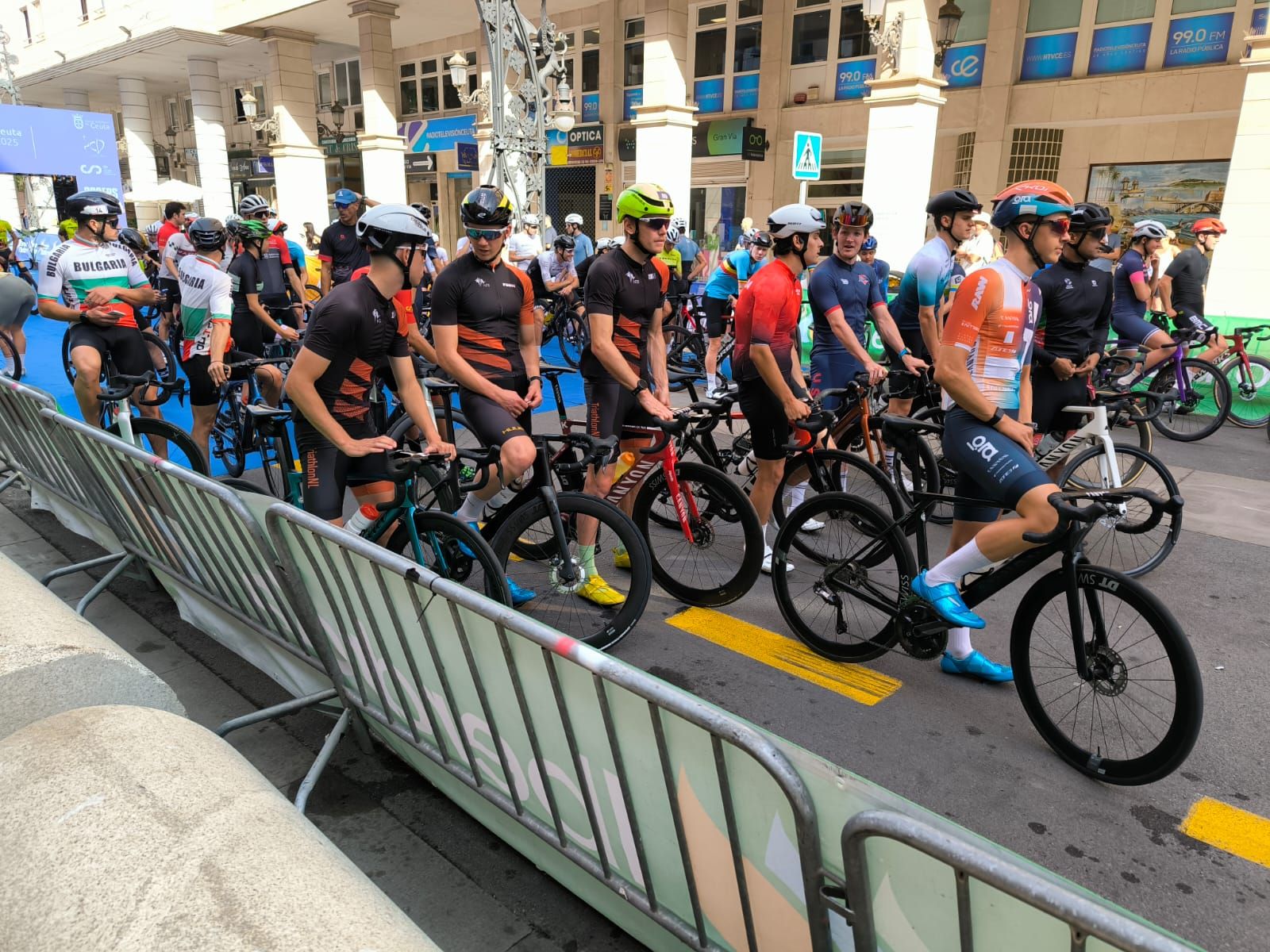 Entrenamiento Copa de Europa de Triatlón