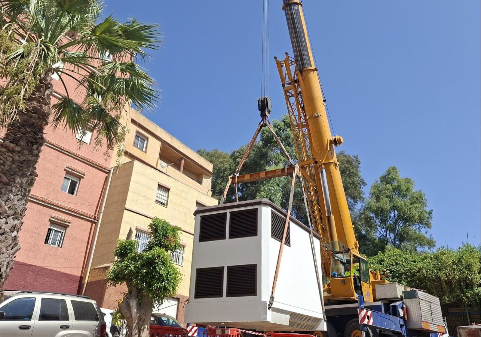 Centro de transformación en El Príncipe