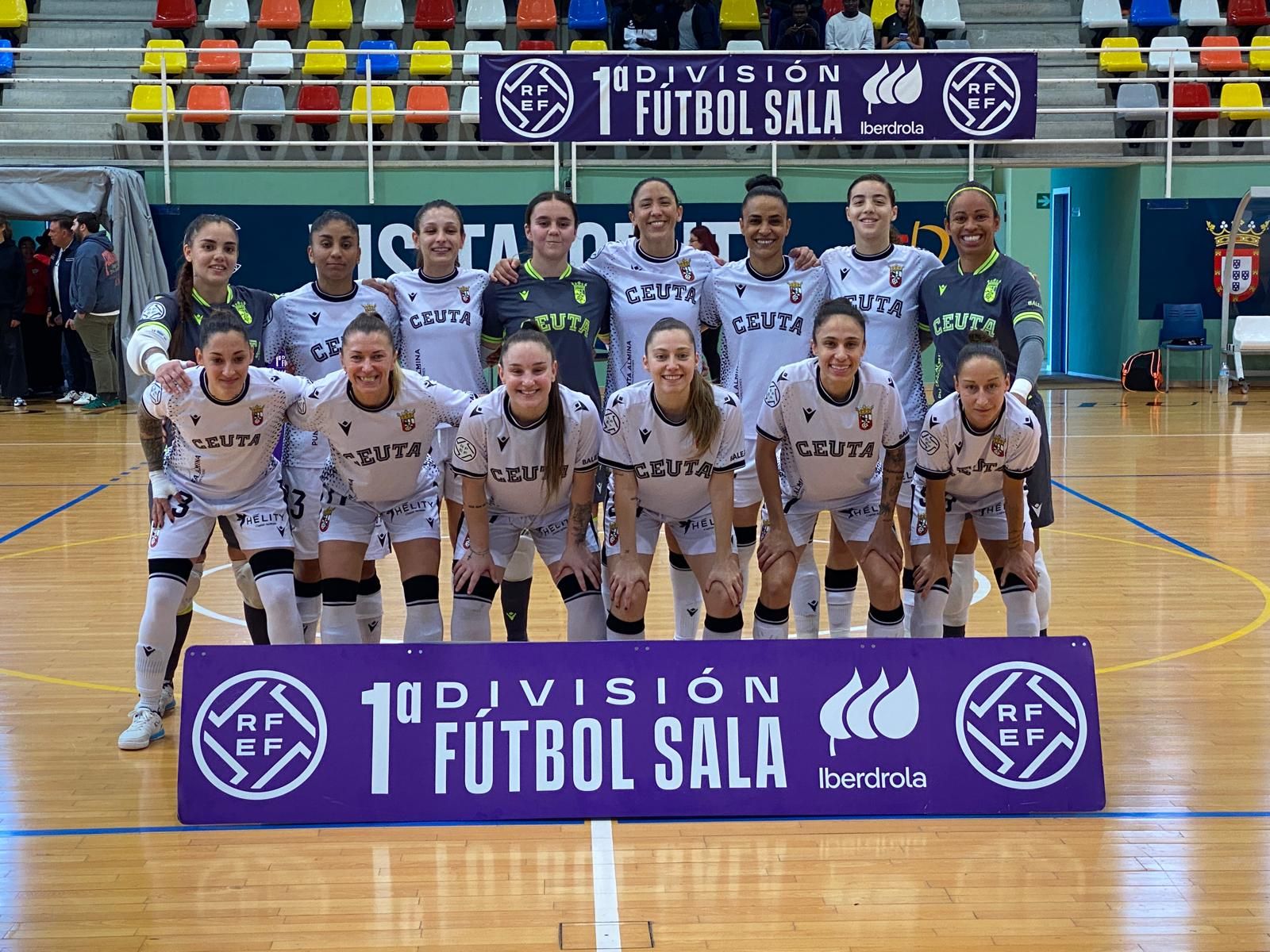 Partido AD Ceuta frente al Burela