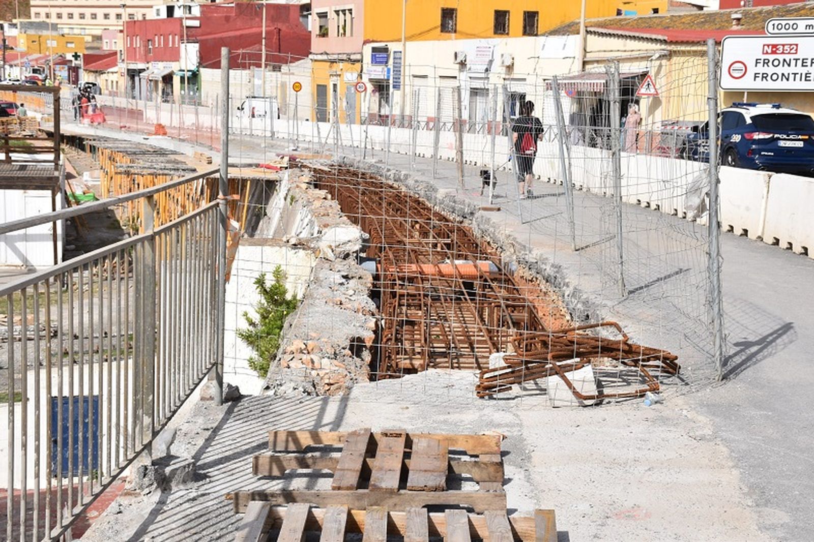 Obras en curso. / FOTO NICOL'S