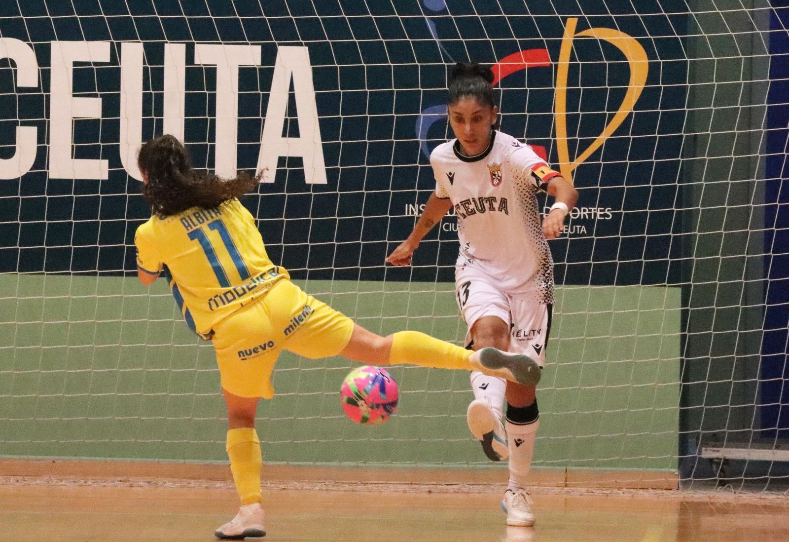Jugadora de la AD Ceuta femenino