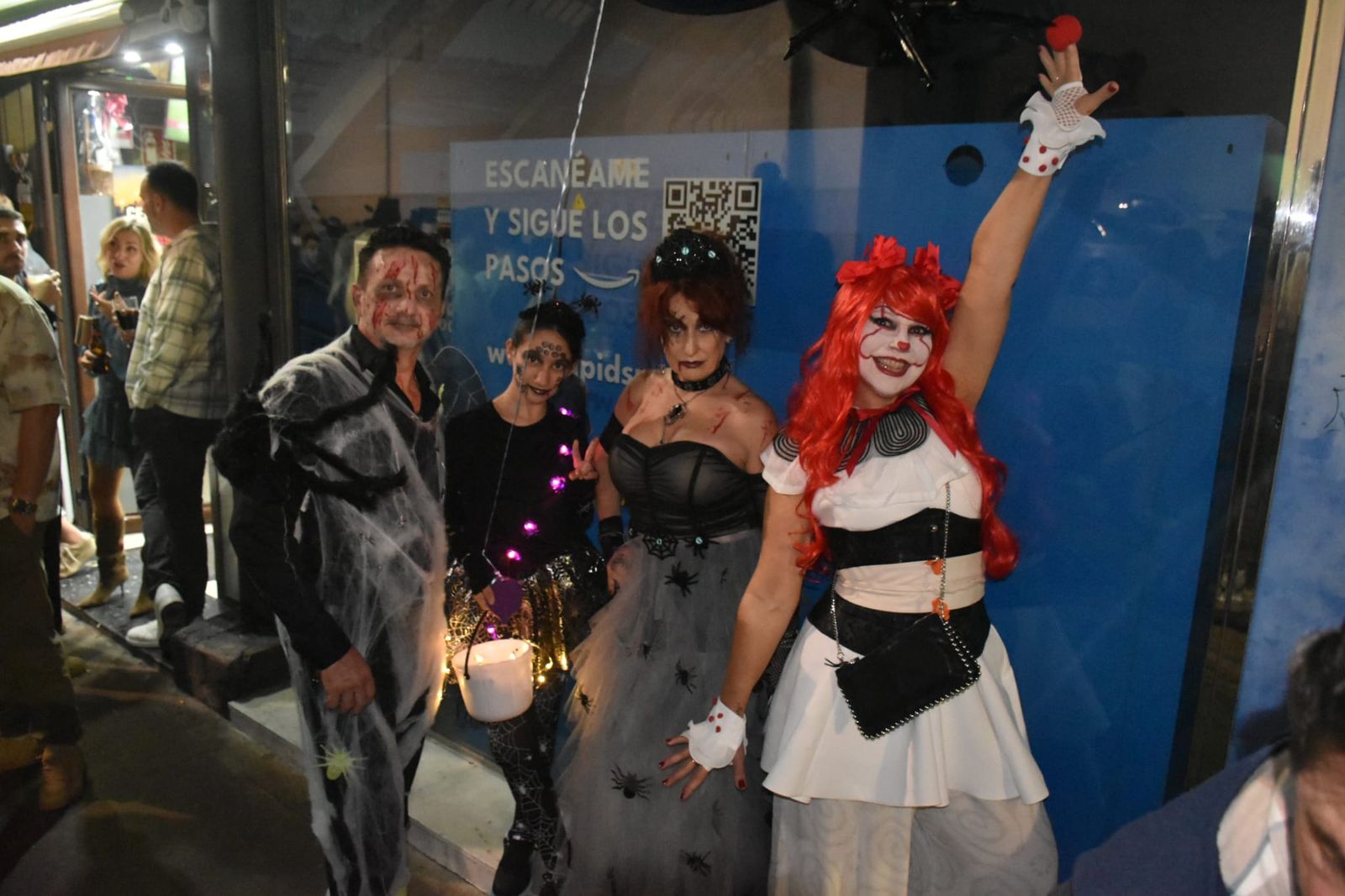 Los ceutíes celebran halloween en la noche más terrorífica del año