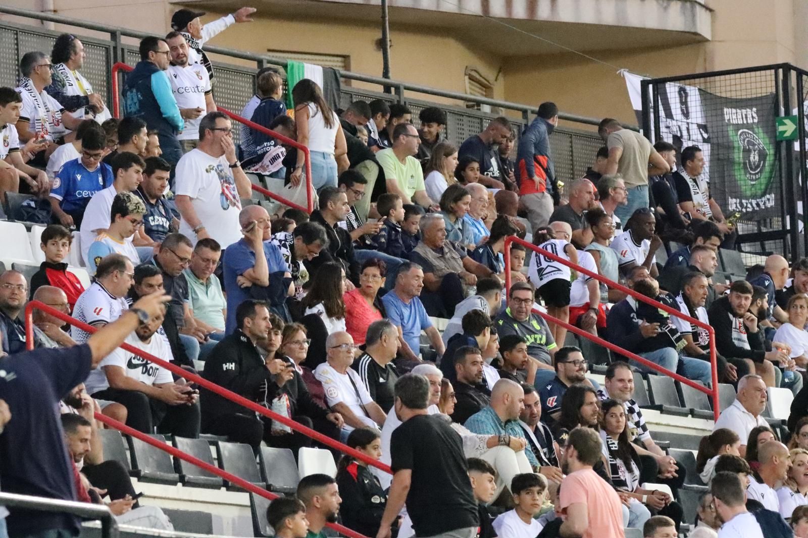 La AD Ceuta prolonga su buena racha en el Murube
