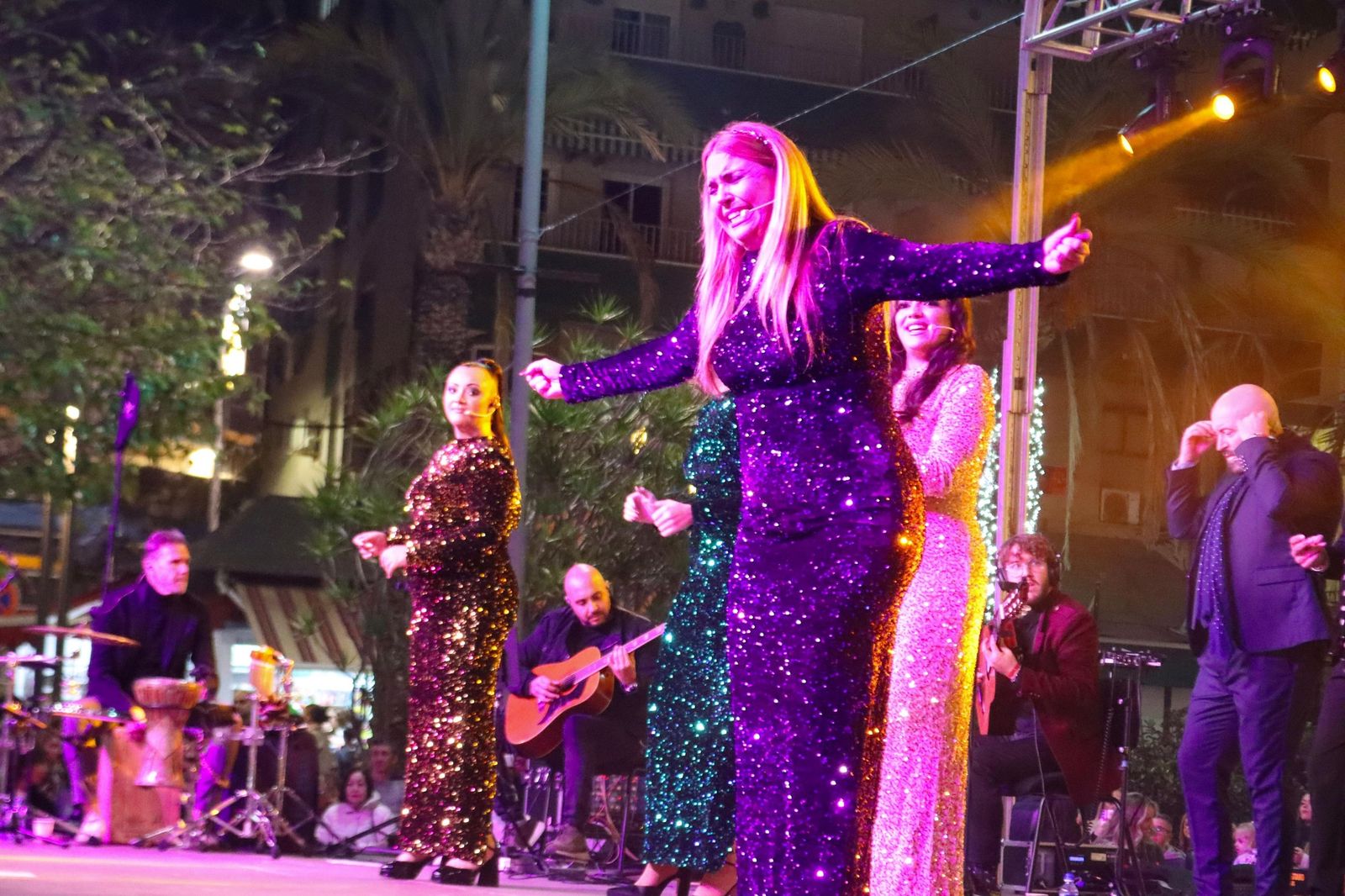 Concierto de Raya Real para la noche del encendido de las luces de Navidad