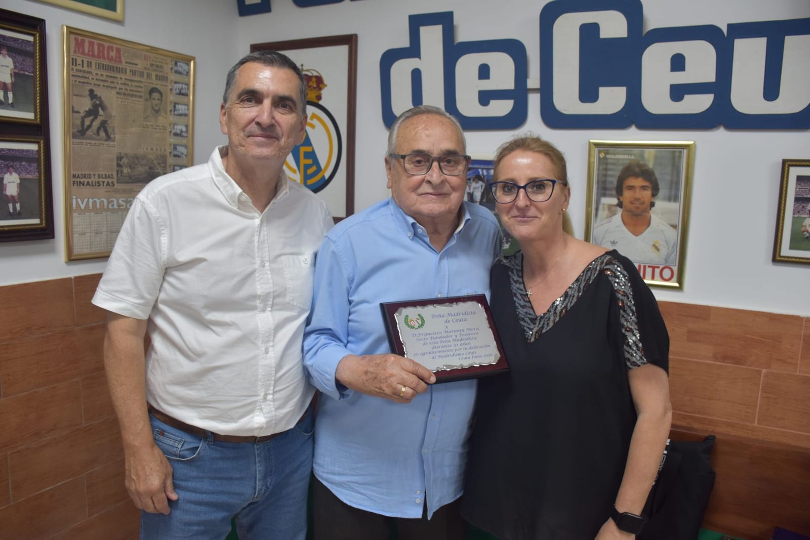 Presentada la nueva directiva de la peña madridista