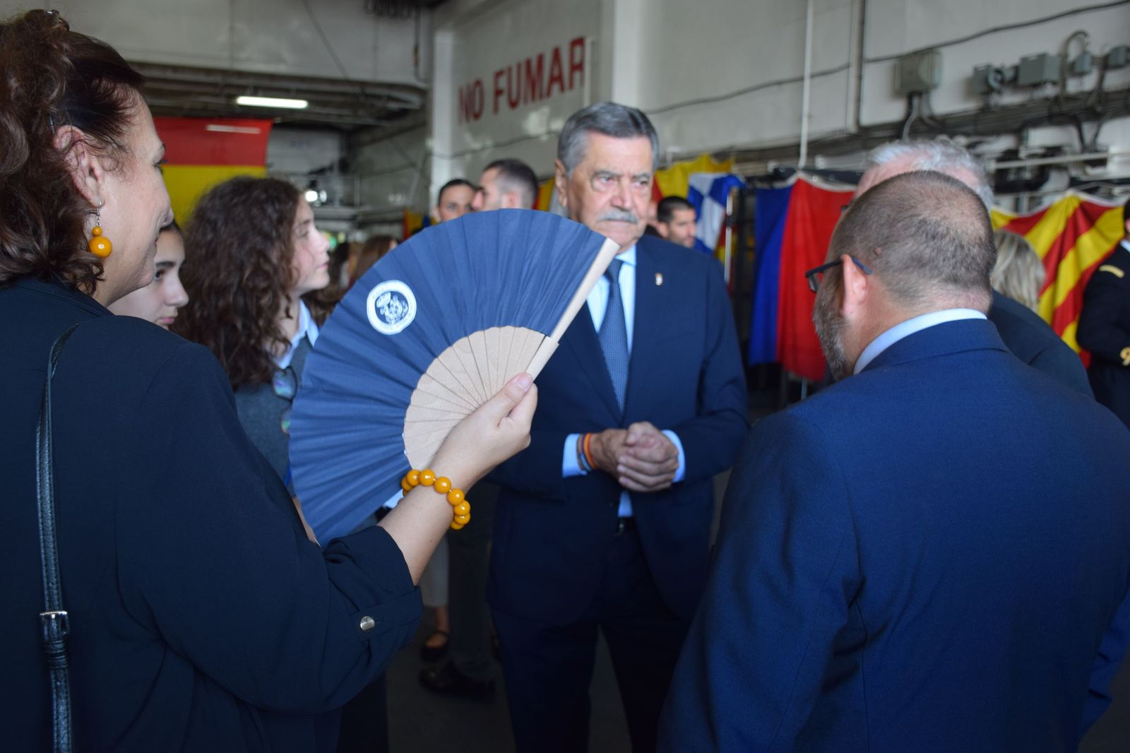 Emotiva jura de bandera a bordo del 'Castilla'