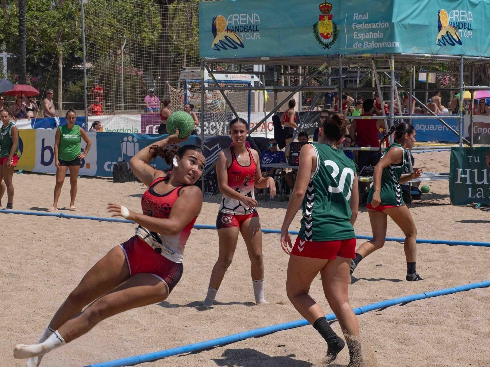 Selecciones de Ceuta en el Nacional de Balonmano Playa