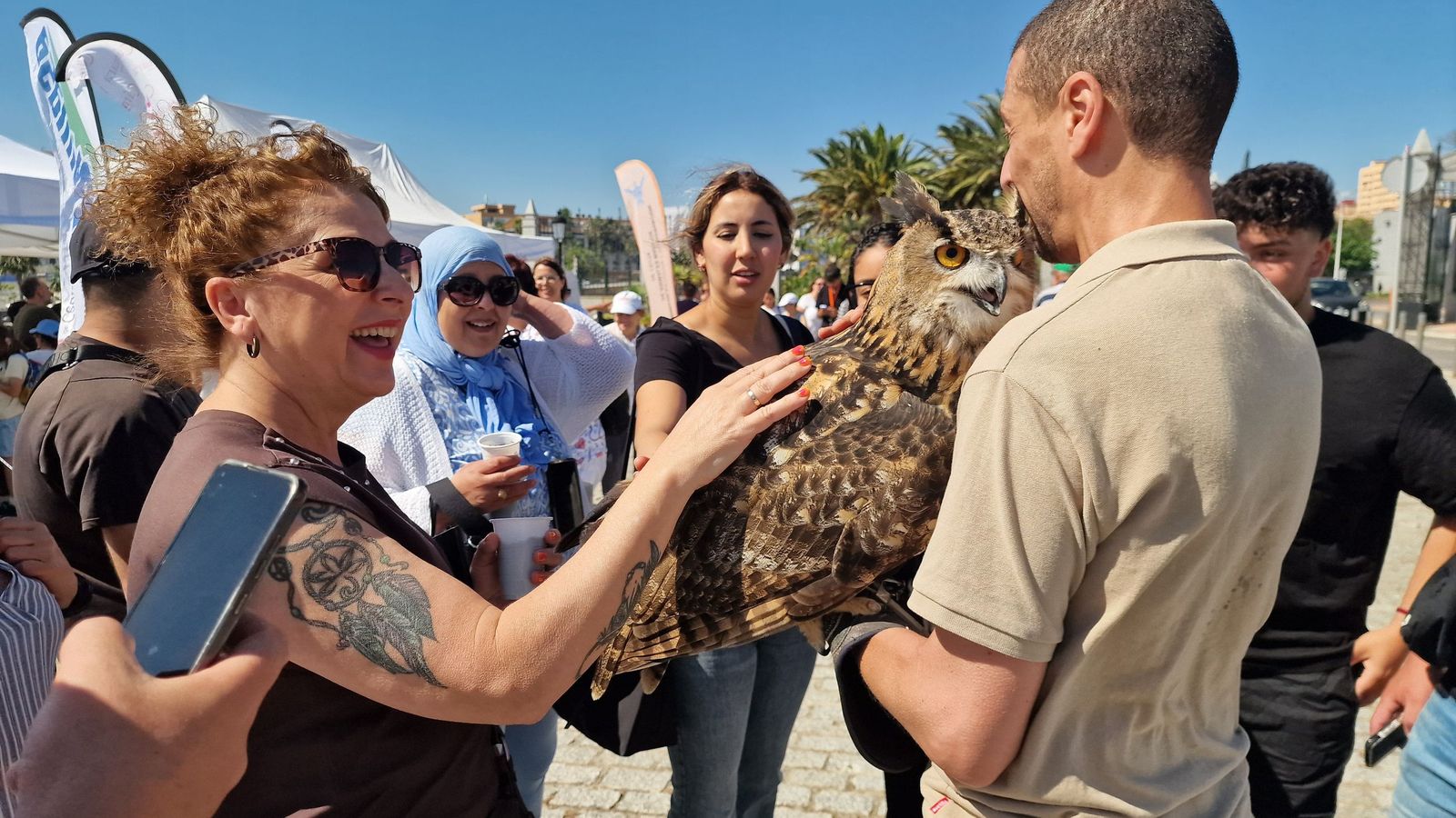 El Muelle España acoge en la jornada de este viernes la Feria del Medio Ambiente