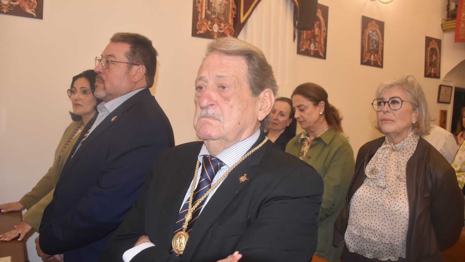 La Eucaristía y pregón se celebró en la Ermita de San Antonio