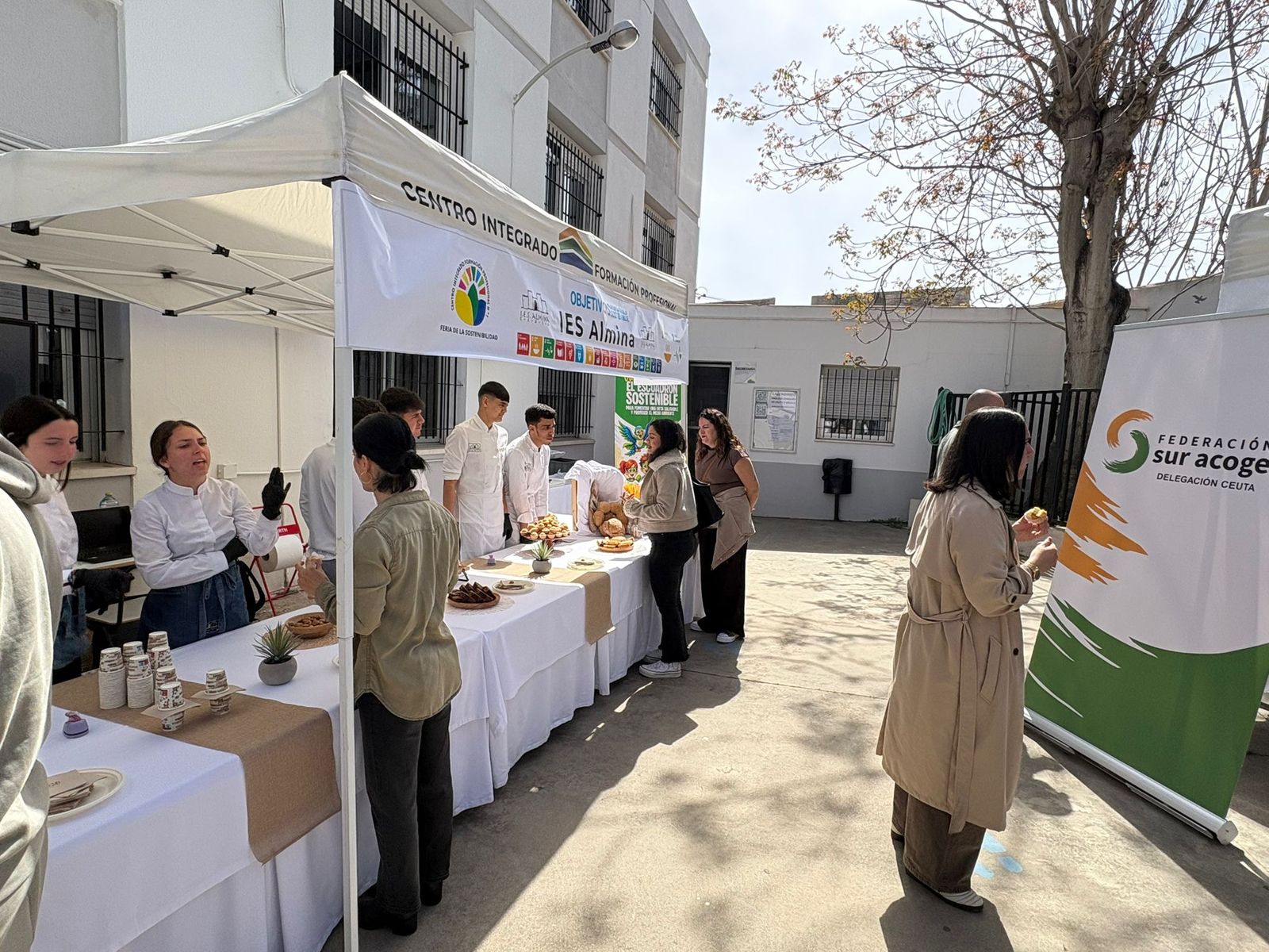 El CIFP nº 1 de Ceuta celebra su IV Feria de la Sostenibilidad con actividades, talleres y participación estudiantil para fomentar valores ambientales