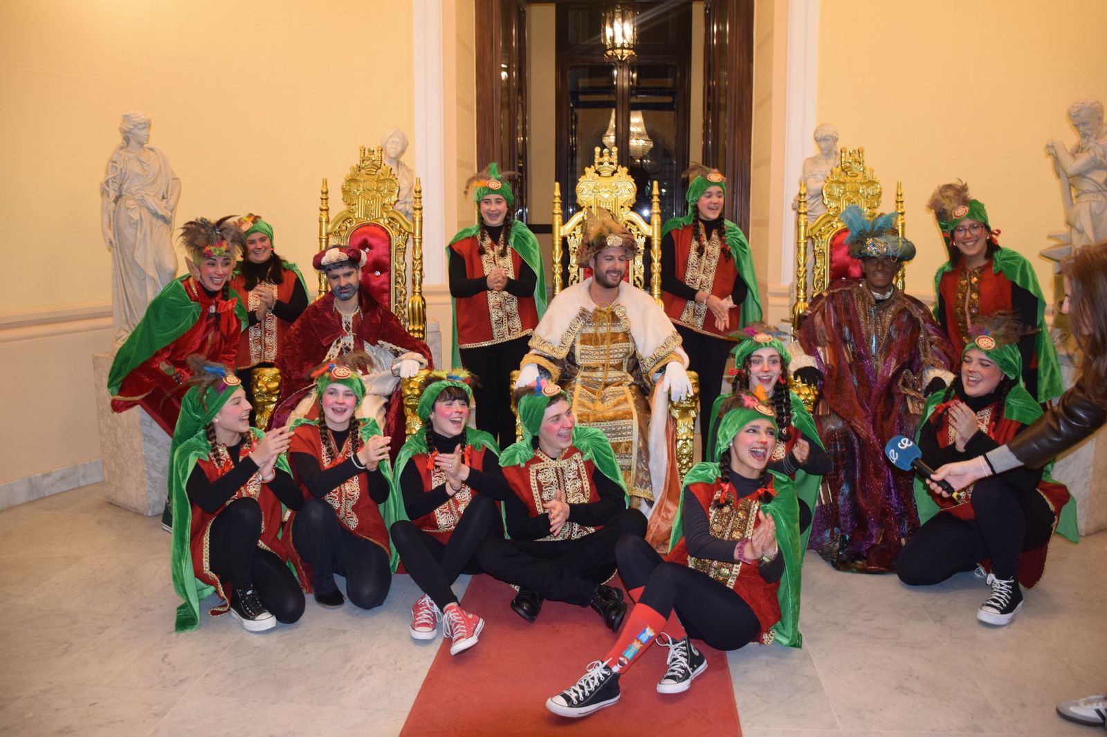 Los emisarios reales llegan a Ceuta para recoger los deseos antes de Reyes