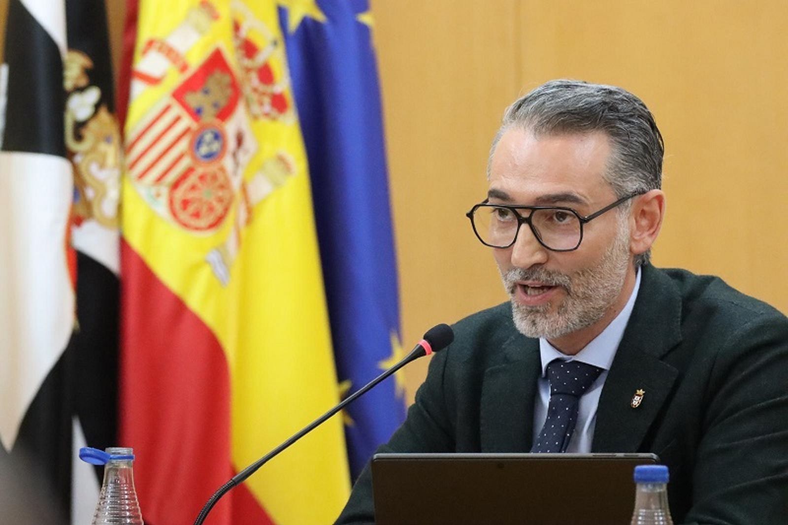 El portavoz del PSOE, Sebastián Guerrero. / FOTO REDUAN