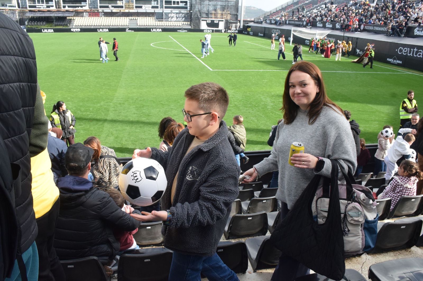 Así se vivió en el Murube la esperada llegada de los Reyes Magos