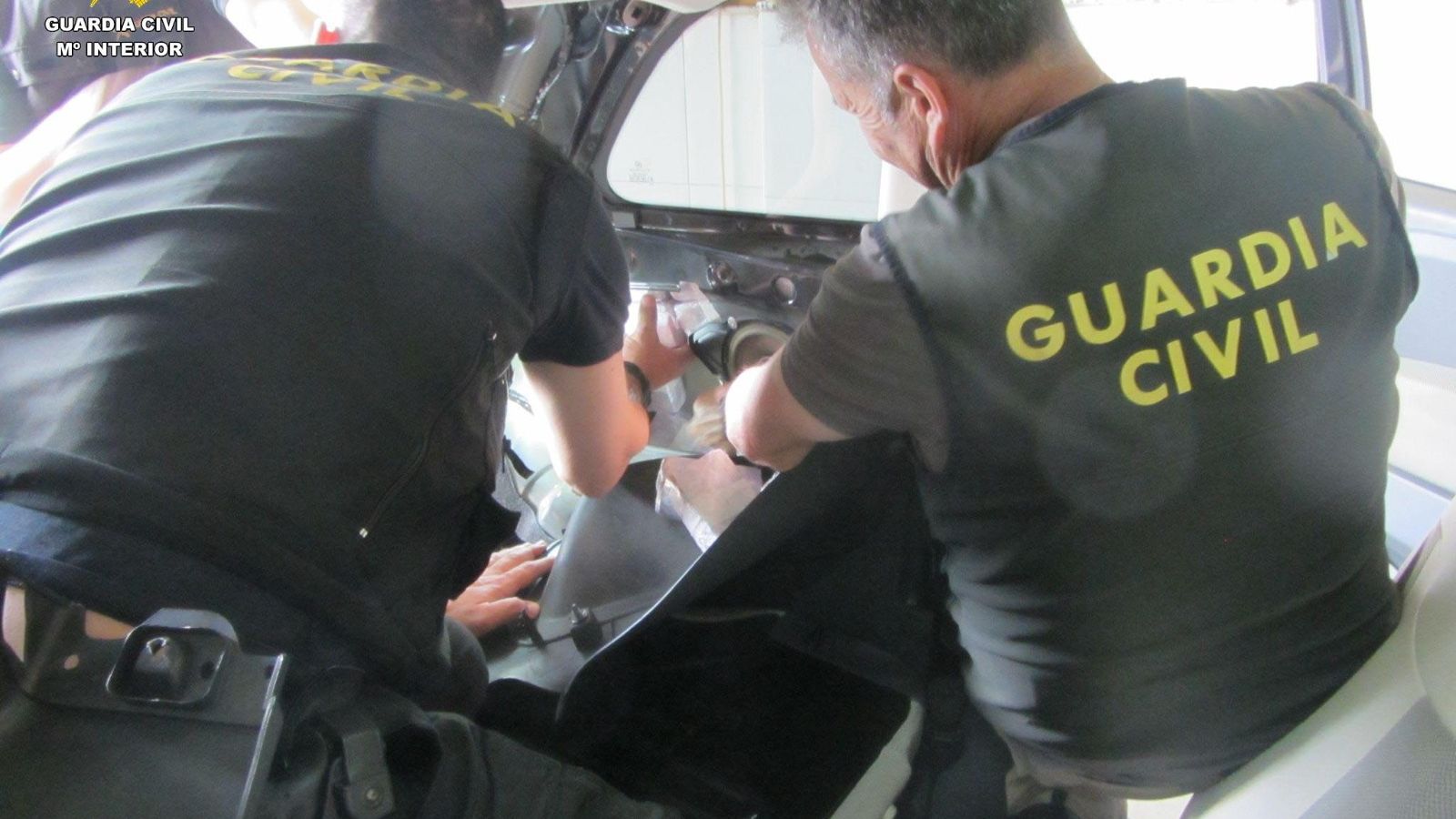 Los agentes que encontraron el rivotril