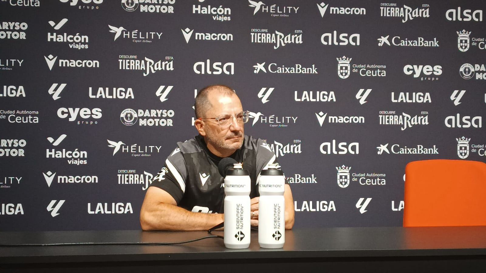 JJ Romero, en rueda de prensa