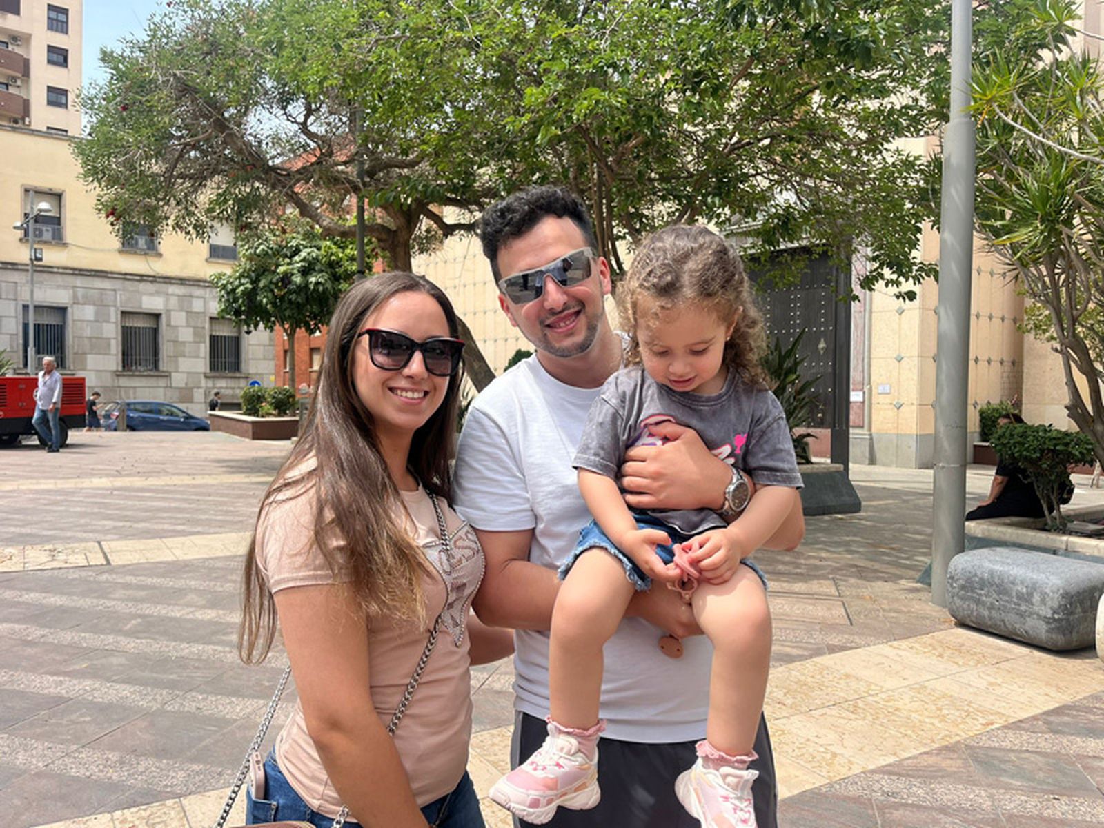 Naira y Bilal./ FOTO C.L.