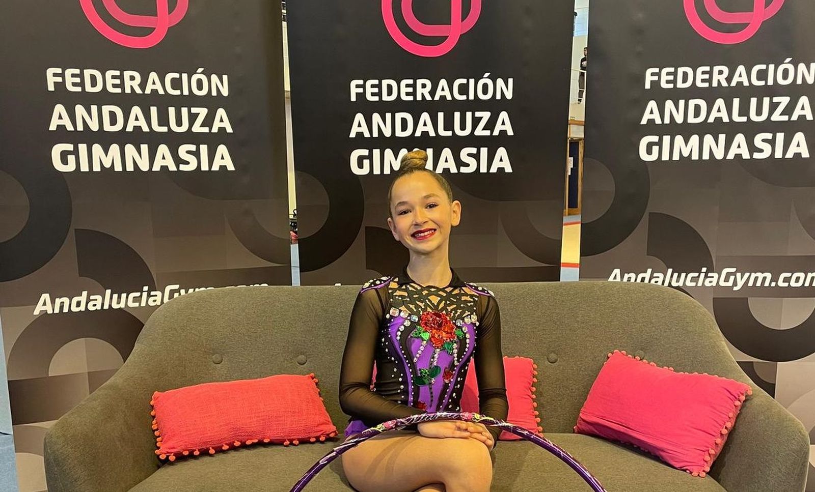 Buena actuación de las gimnastas ceutíes