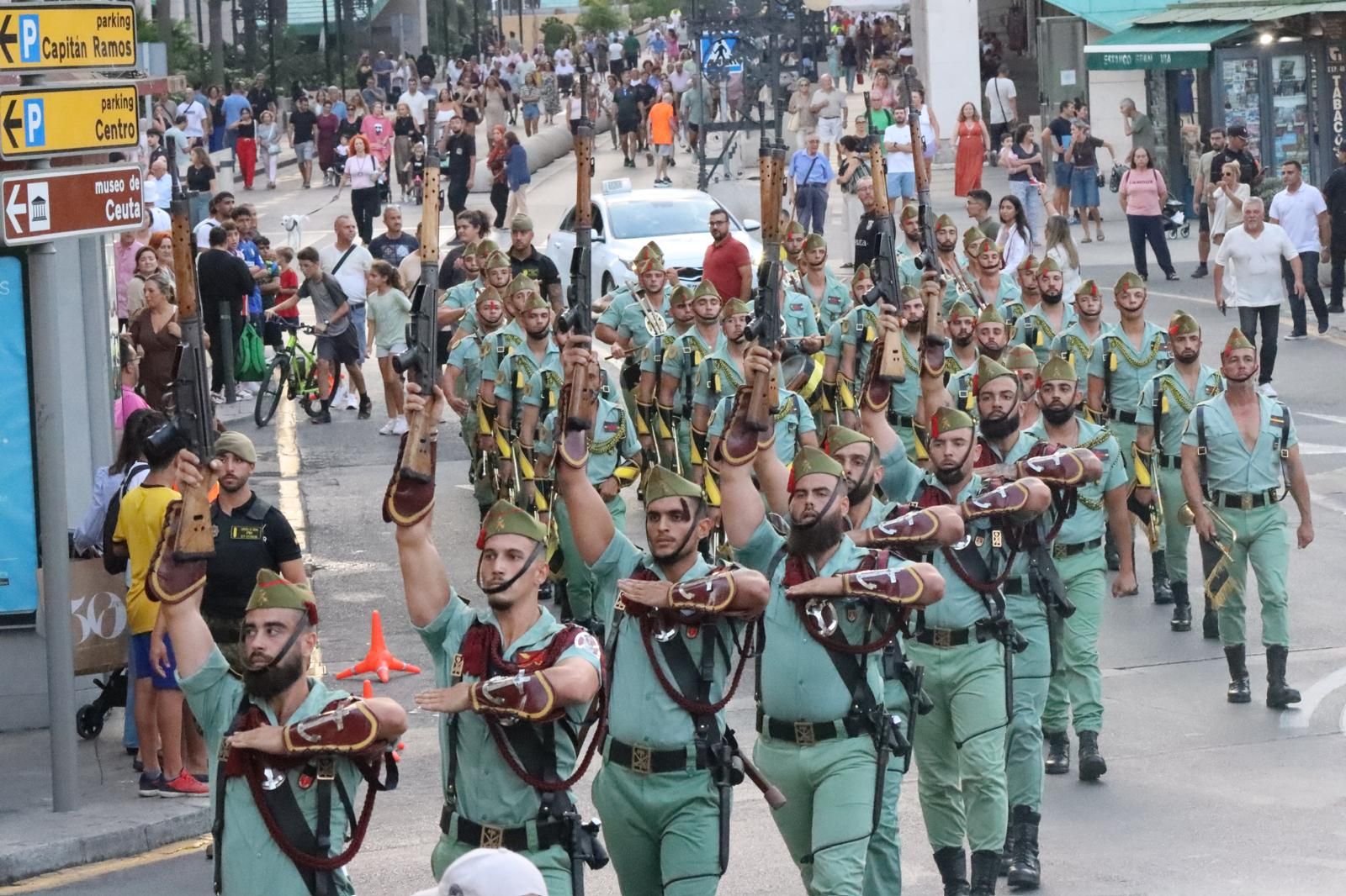 Ceuta y la Legión, unidas una vez más