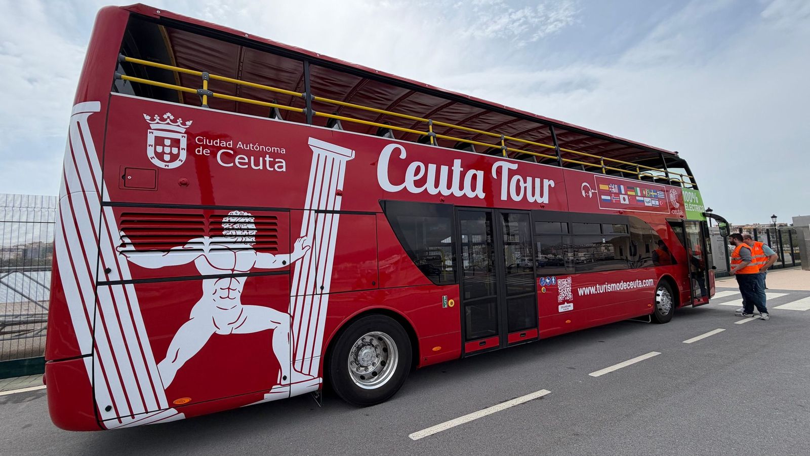 El nuevo autobús adquirido por la ciudad