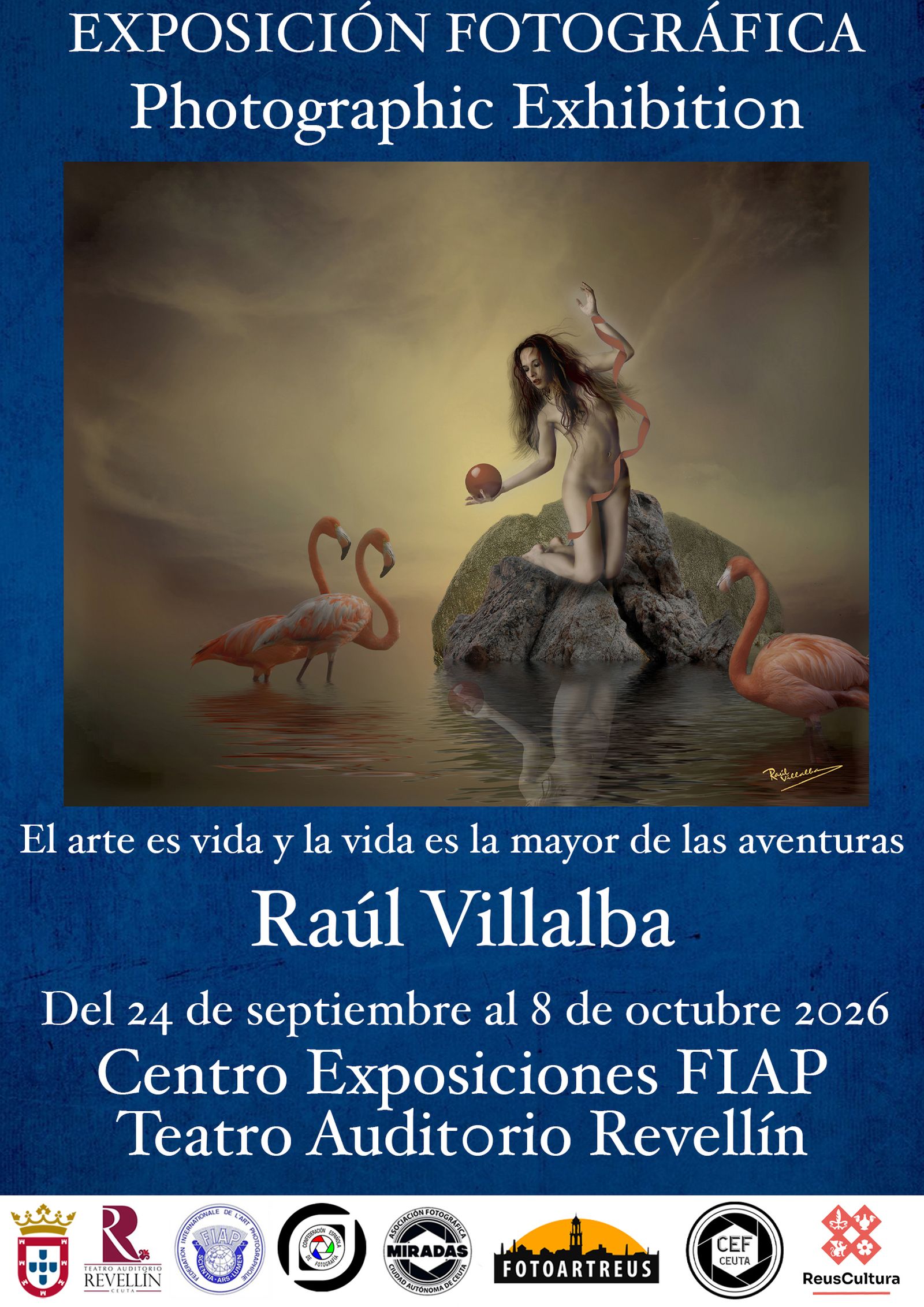 Cartel anunciador de la exposición