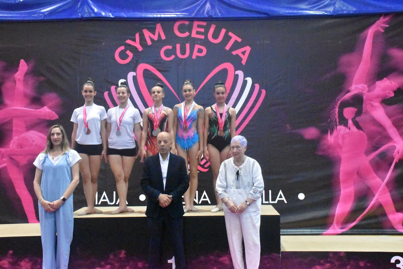 Entrega de trofeos
