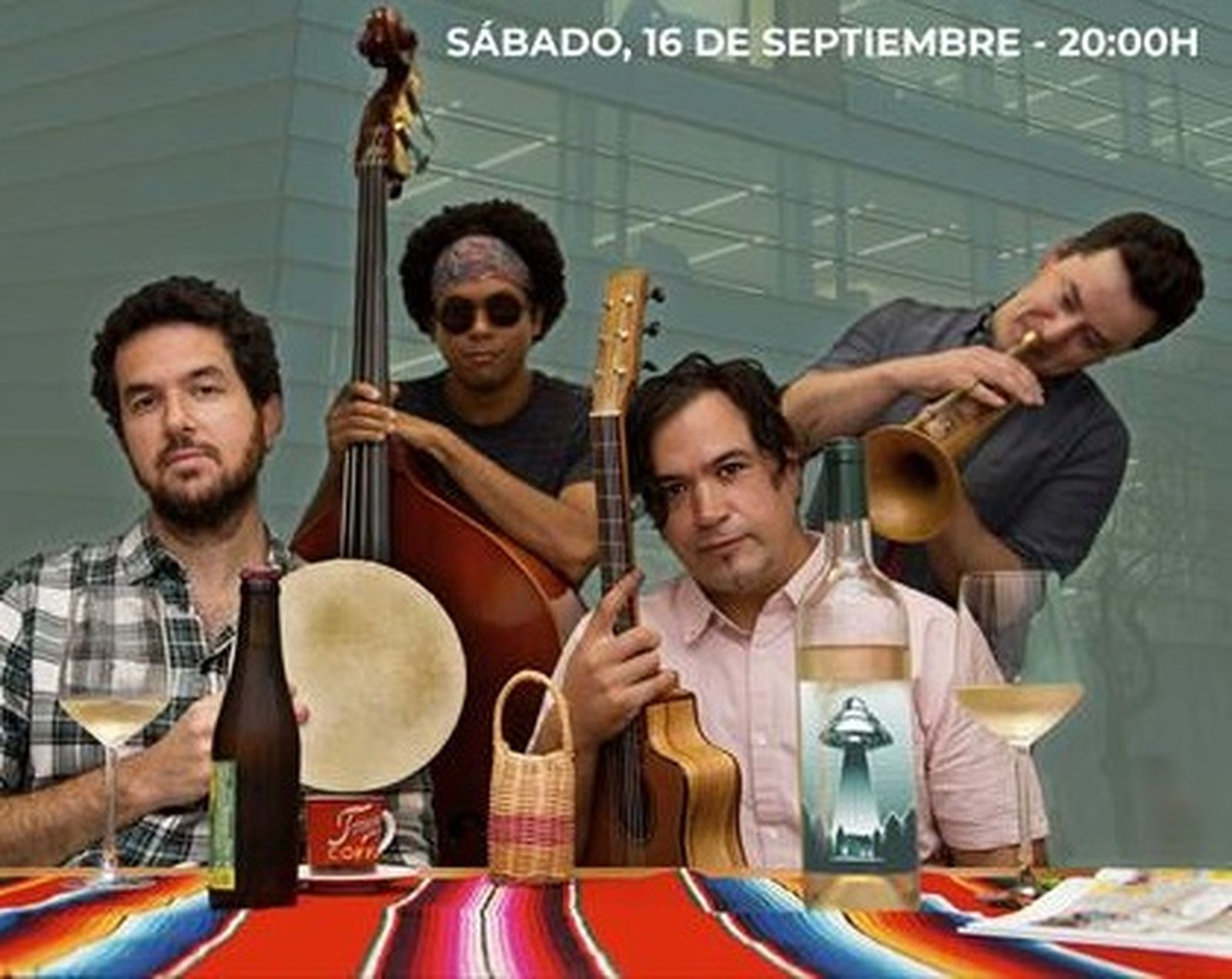 El cuarteto ofrecerá a los ceutíes una experiencia "original", combinando el jazz moderno, el rock y el folklore Latinoamericano / FOTO CEDIDA