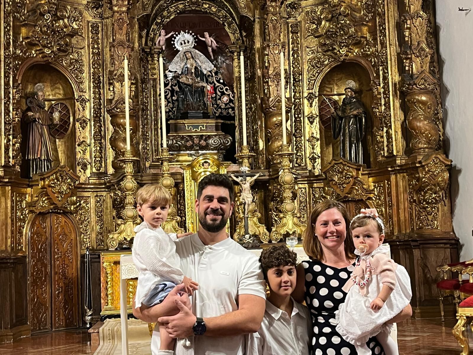 Bautismo de Aron y Nerea en el Santuario