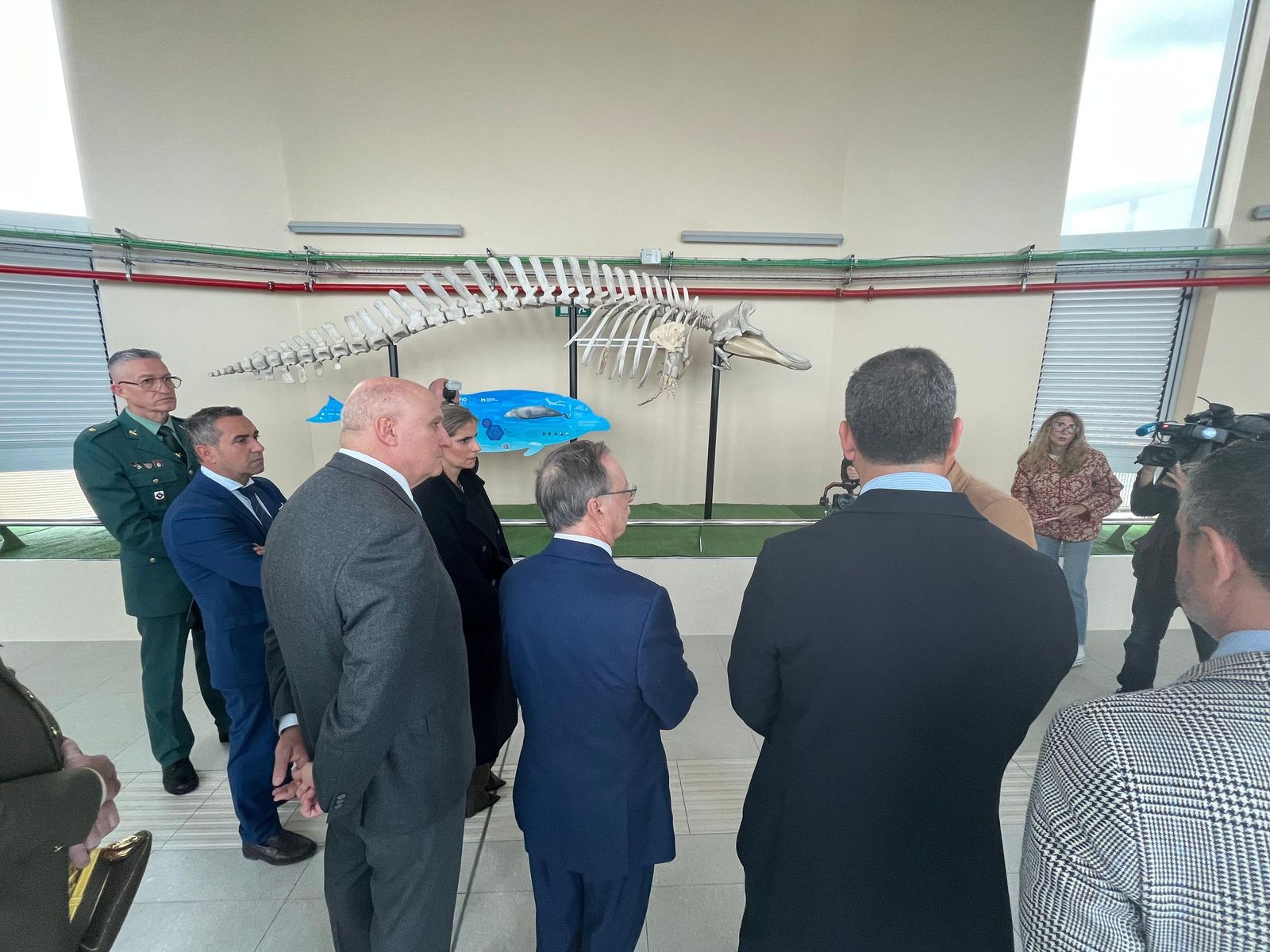 Así ha sido la visita del presidente de Puertos del Estado a la Estación Marítima