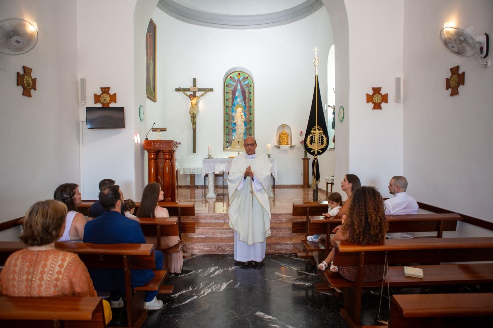 Bautizo de Julen y Gael en la Iglesia de Nuestra  Señora del  Valle