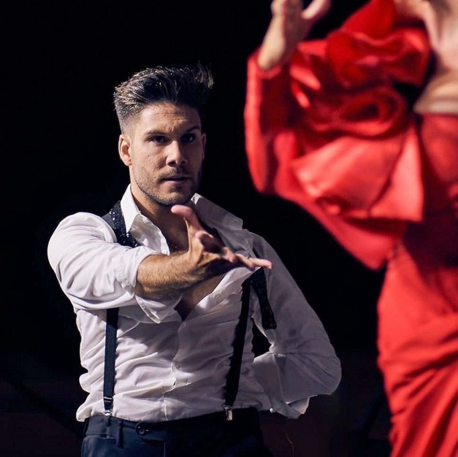 Alberto El Romero en el escenario. / FOTO CEDIDA