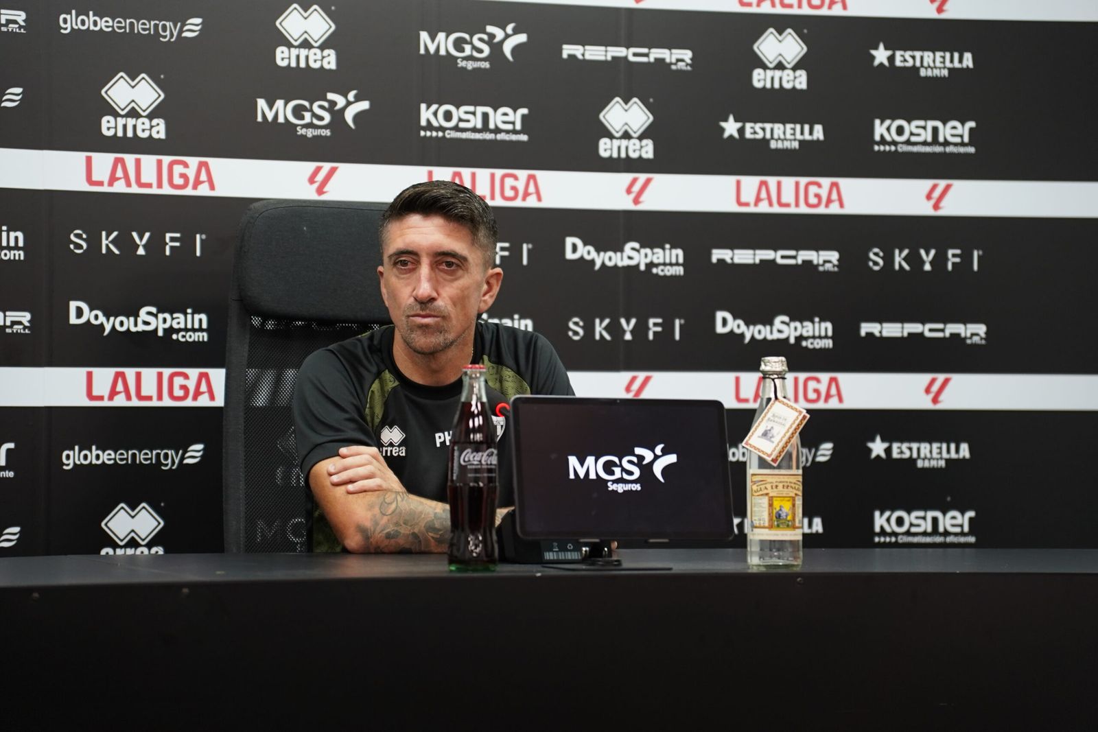 Pablo Hernández, en rueda de prensa