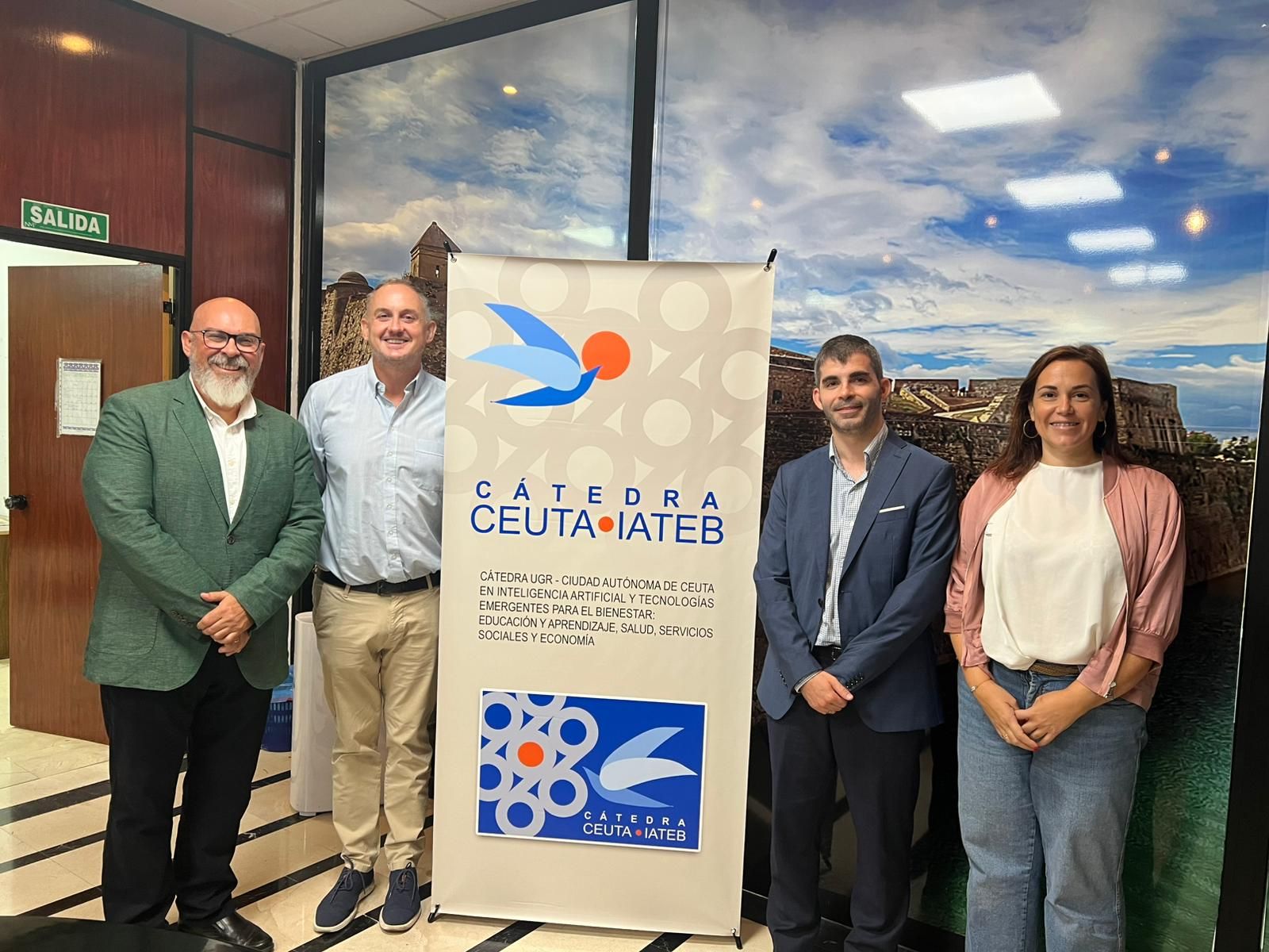 La Ciudad y la UGR sellarán este 9 de octubre la Cátedra de Inteligencia Artificial para transformar Ceuta
