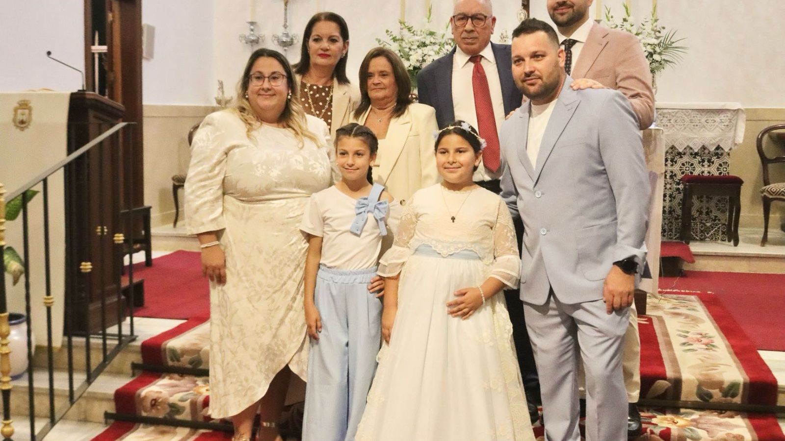 Comuniones en la parroquia de San Juan de Dios