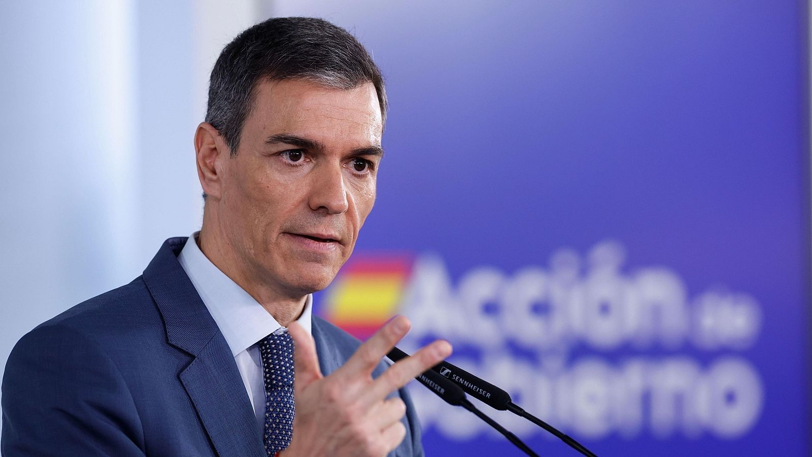 Pedro Sánchez, presidente del Gobierno.