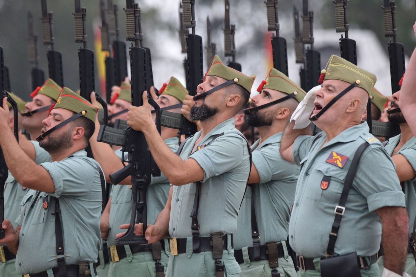 Brillante y marcial celebración del 105 Aniversario de la Legión