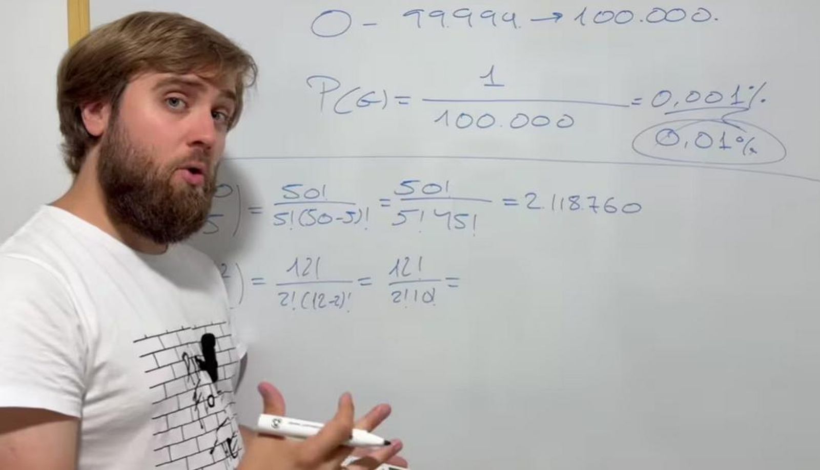 El matemático David Gozalo recuerda que todos los números de la Lotería de Navidad tienen la misma probabilidad de salir premiados.