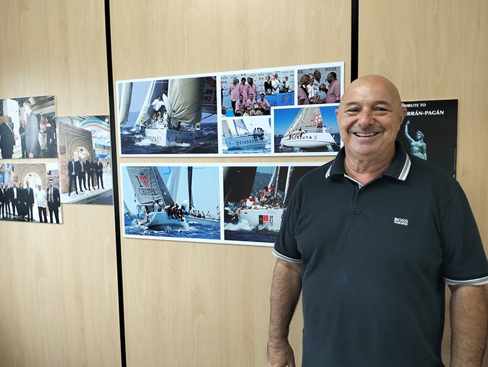 Nicola Cecchi, en su despacho del edificio Ceuta Center/FOTO EL PUEBLO