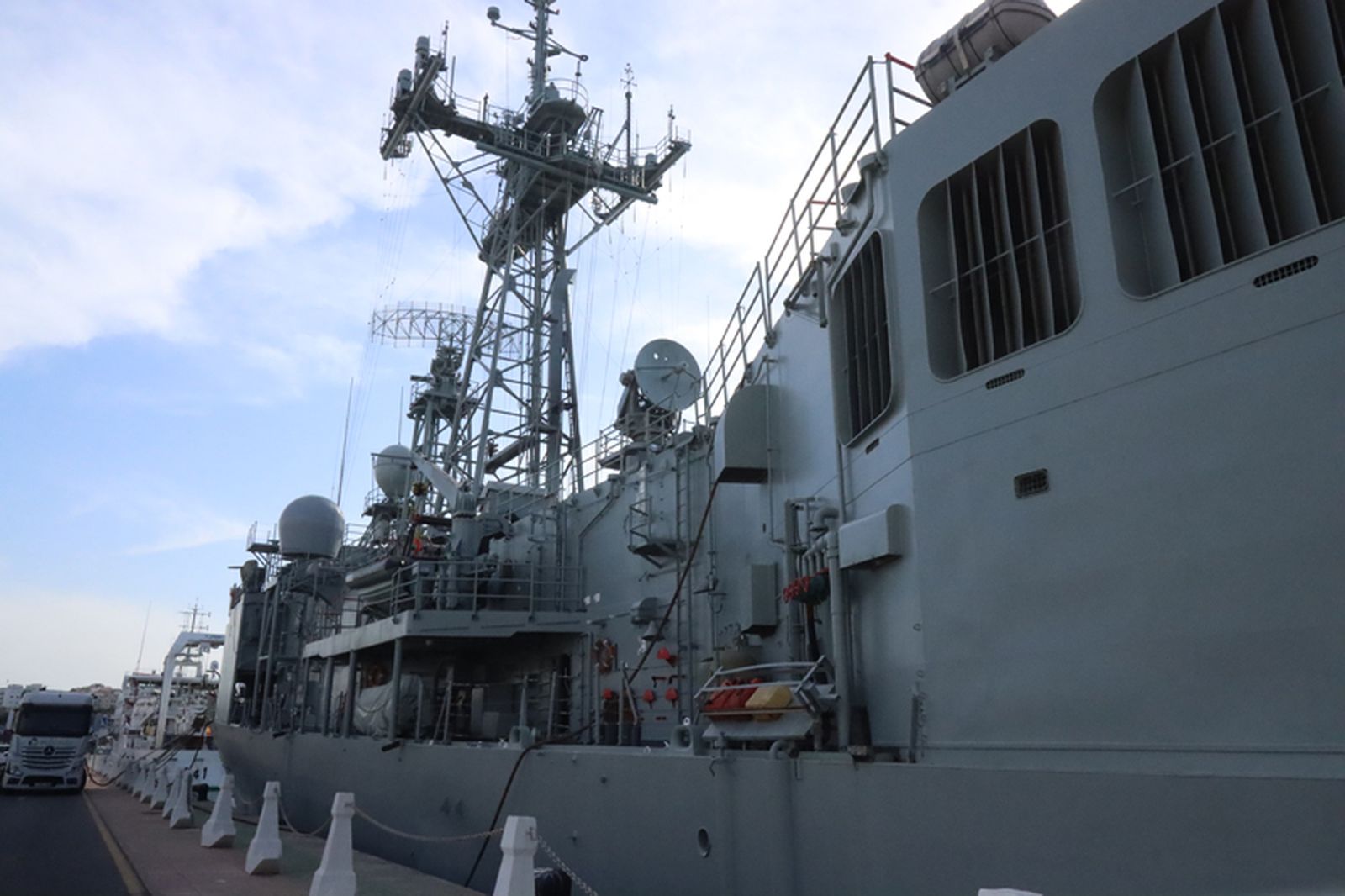 La fragata 'Santa María'. / FOTO REDUAN