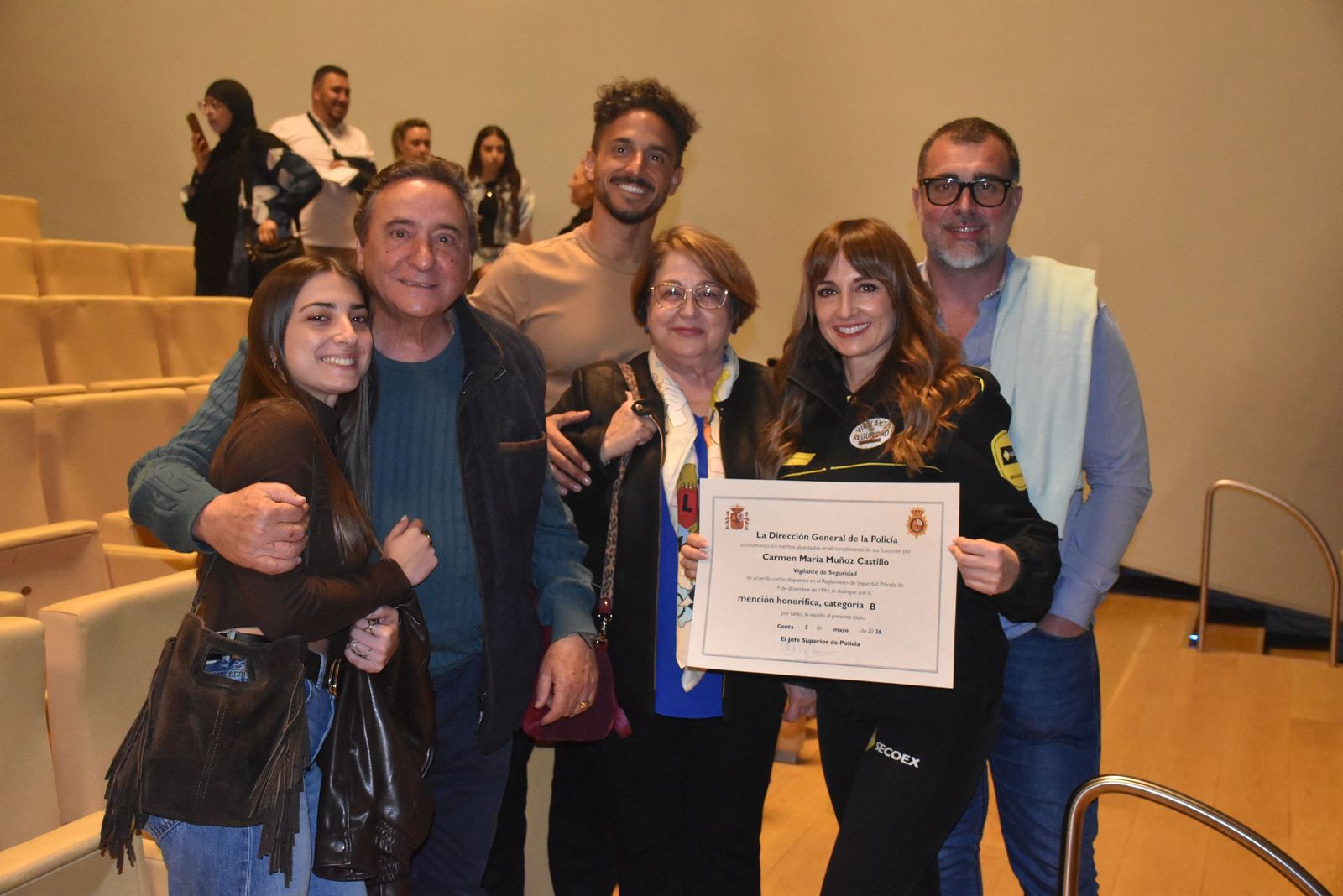 La seguridad privada celebra en el Revellín el día de la profesión