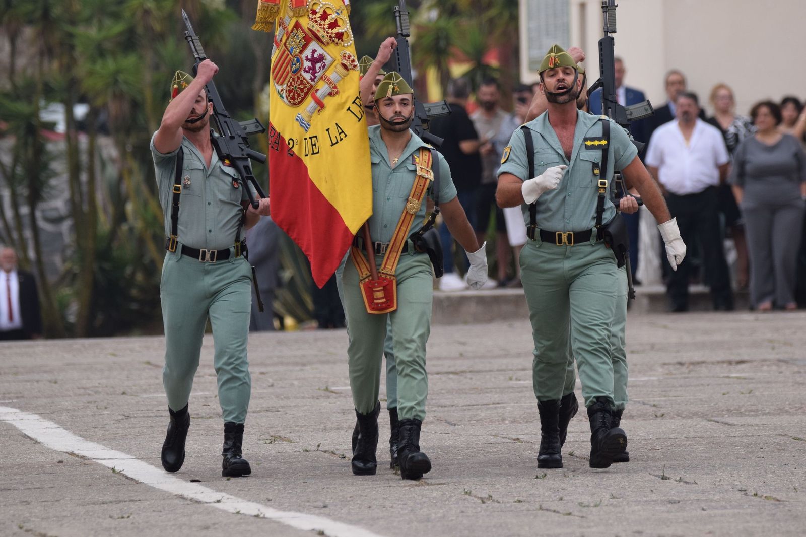 Brillante y marcial celebración del 105 Aniversario de la Legión