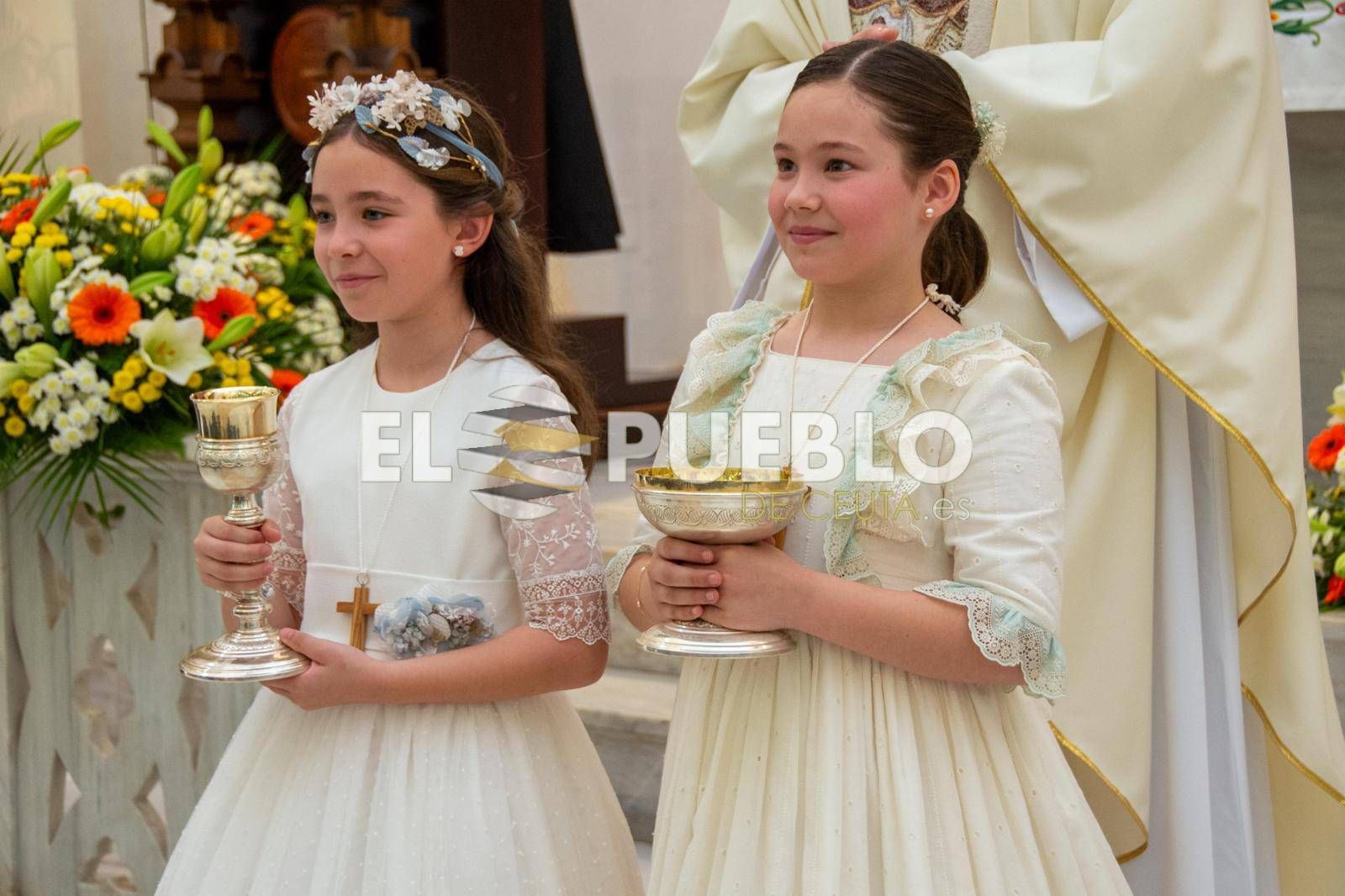 Una primera comunión en la Iglesia de San Francisco