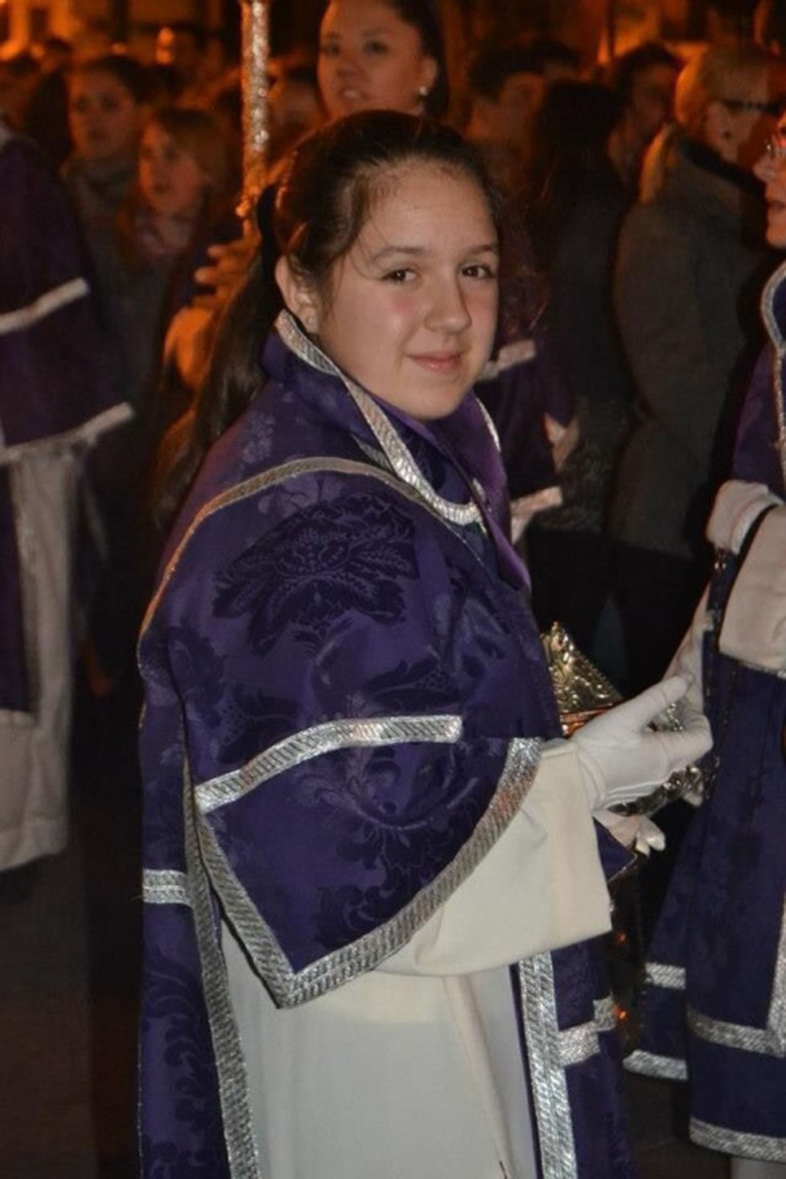 Andrea de monaguillo. / FOTO CEDIDA