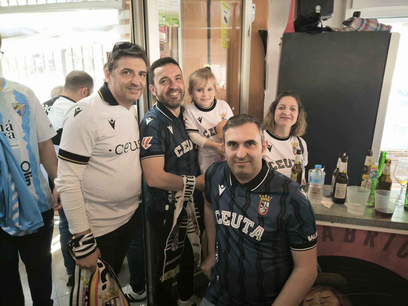 Ambiente en la previa del partido