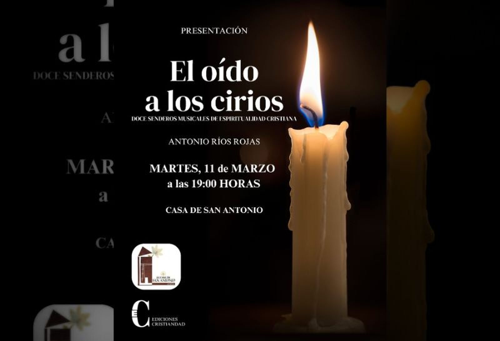 Cartel de presentación de la charla. / FOTO CEDIDA