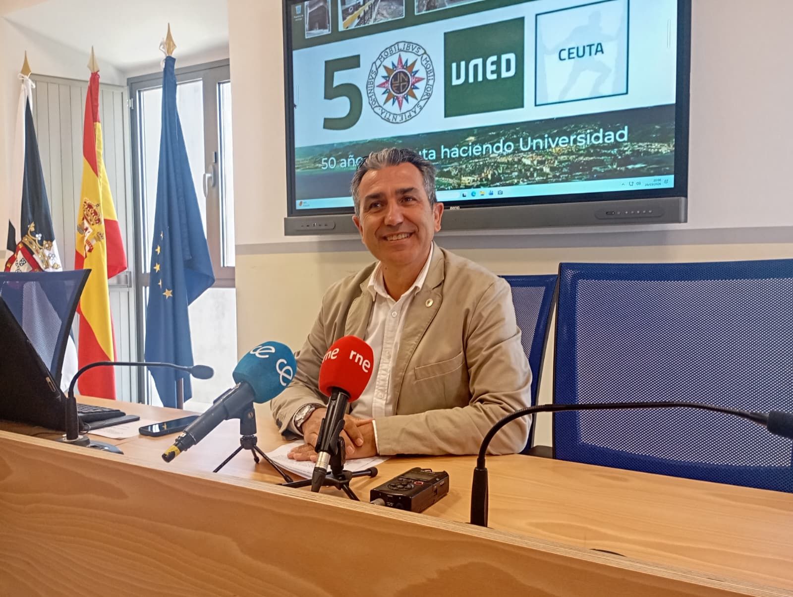 Carlos Rontomé, director de la UNED