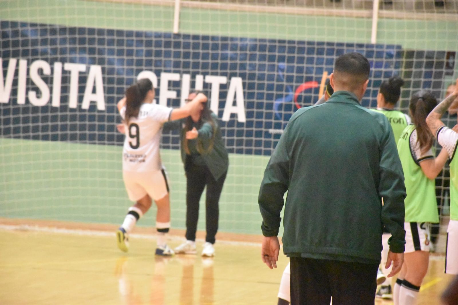 Partido AD Ceuta frente al Burela