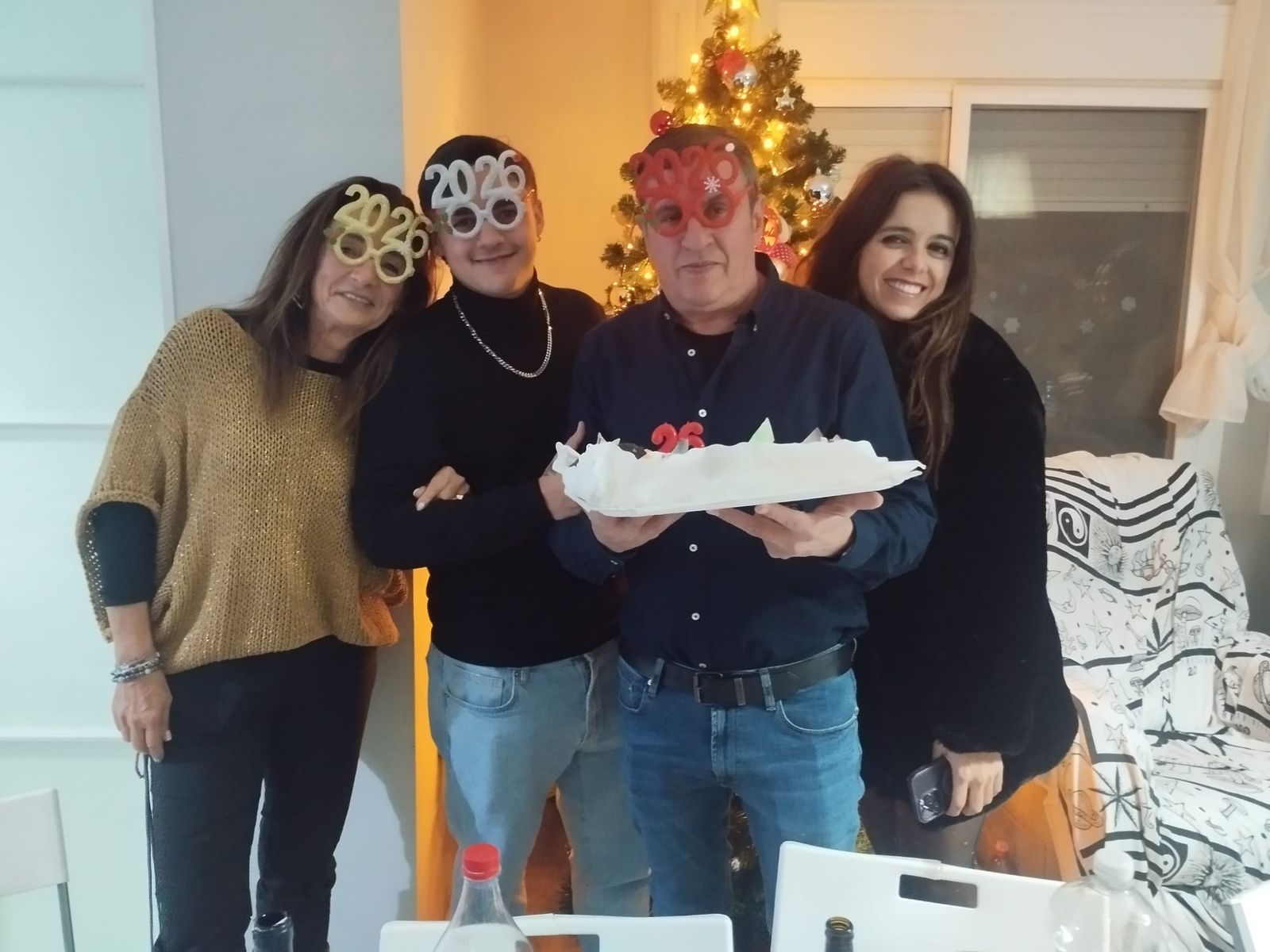 los ceutíes dan la bienvenida al año 2026