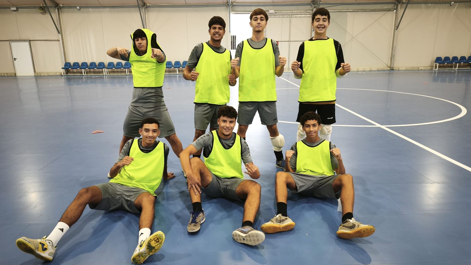 Jugadores del Deportivo UA Ceutí