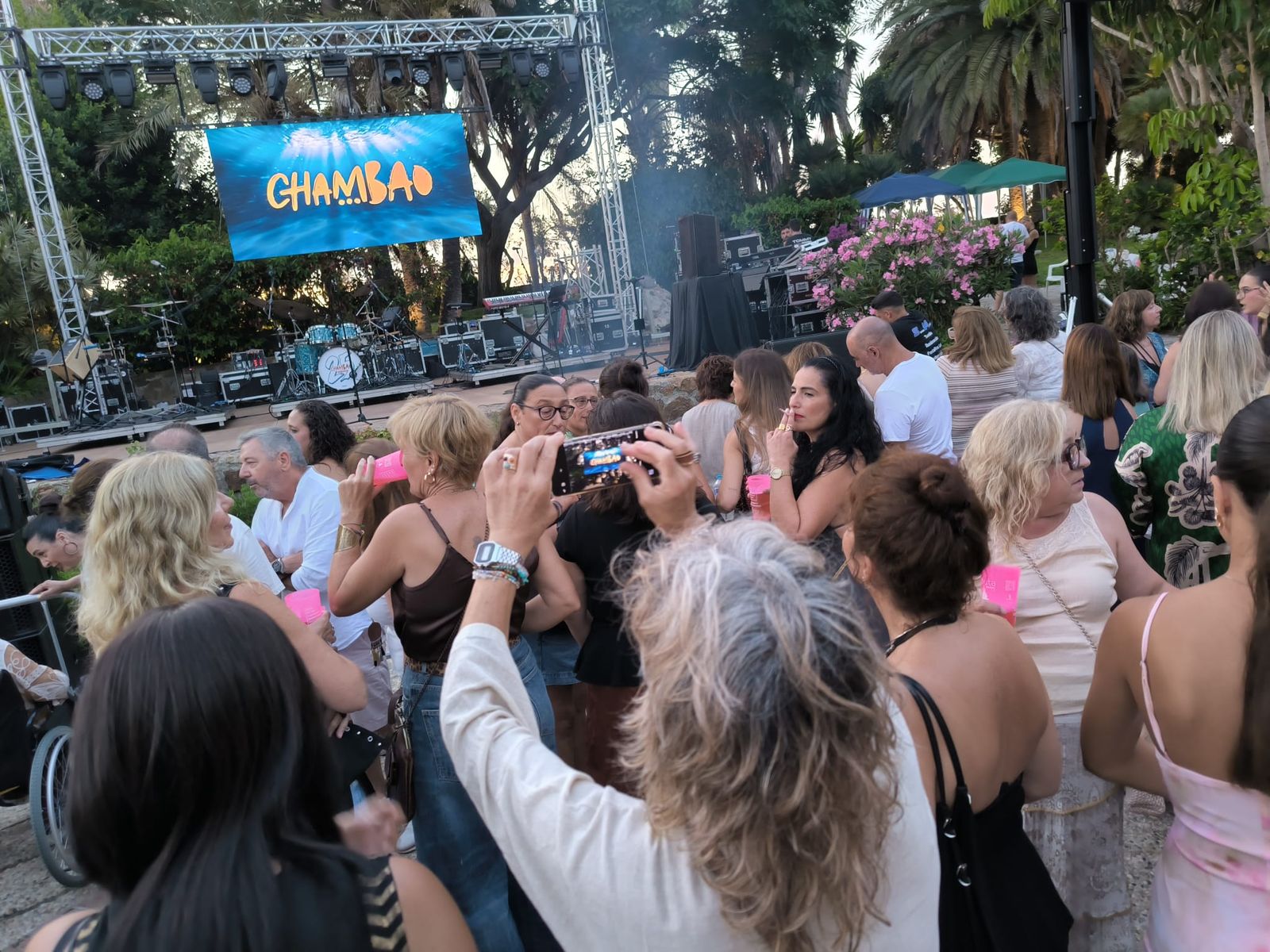 Chambao llena de magia el Ceuta Music Park en su segunda noche