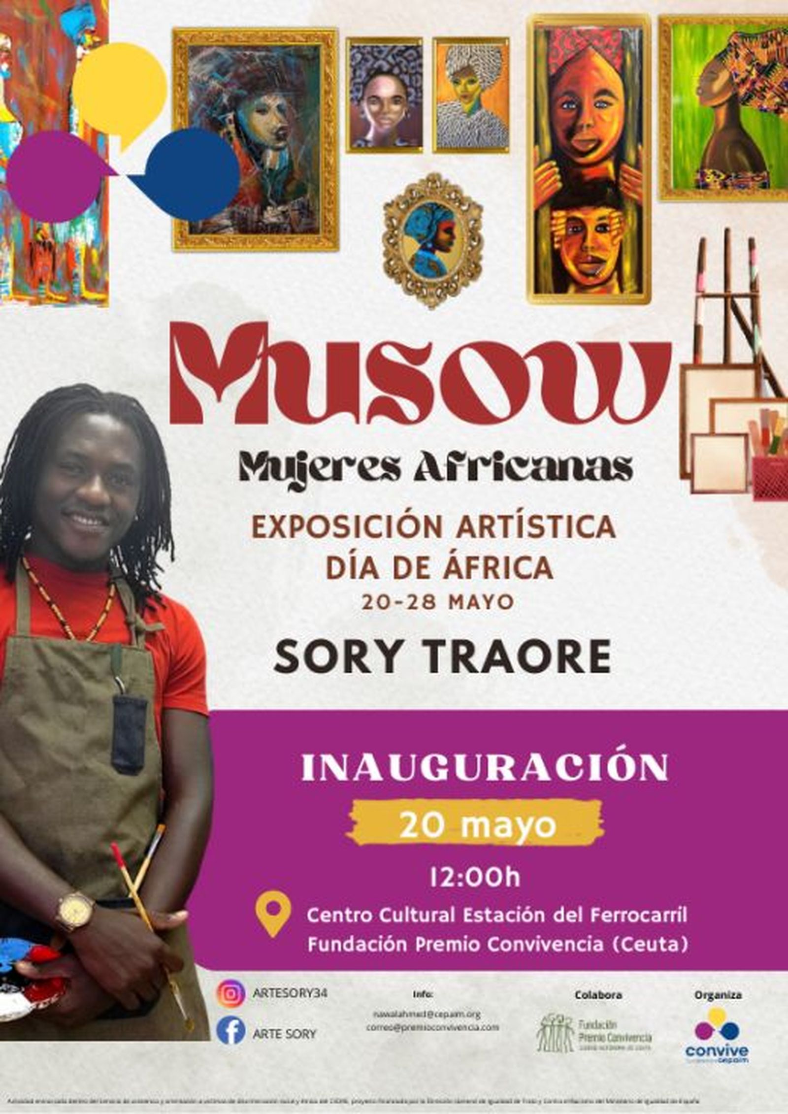 Cartel de la exposición. / FOTO CEDIDA